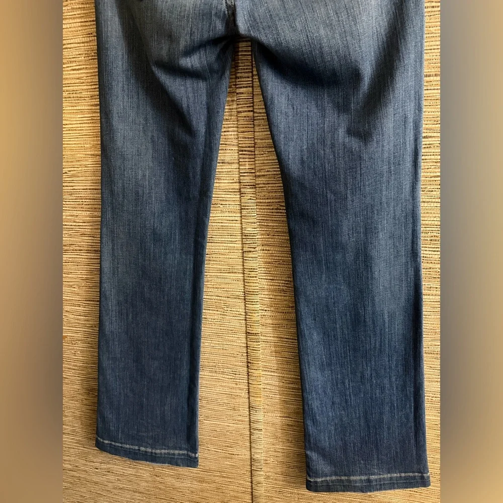 GAP 1969 Long & Lean Jeans Women Size 25 Blue Slim Bootcut Low Rise - Picture 6 of 9